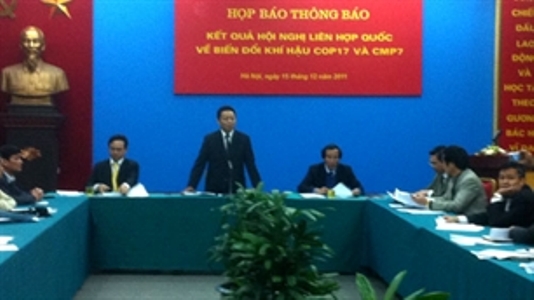 Việt Nam hợp tác chặt chẽ cùng cộng đồng quốc tế ứng phó với biến đổi khí hậu toàn cầu